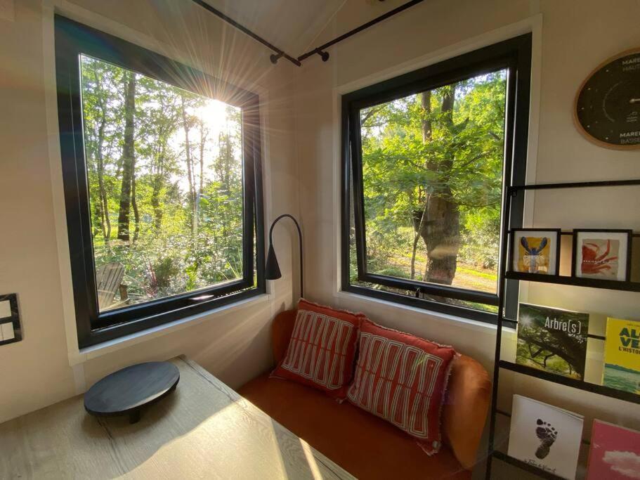 Tiny House Sur Terrain Boise A 10 Mn De La
