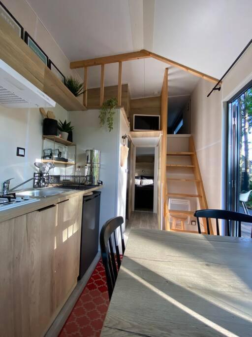 Chalet Tiny House Sur Terrain Boisé à 10 Mn De La